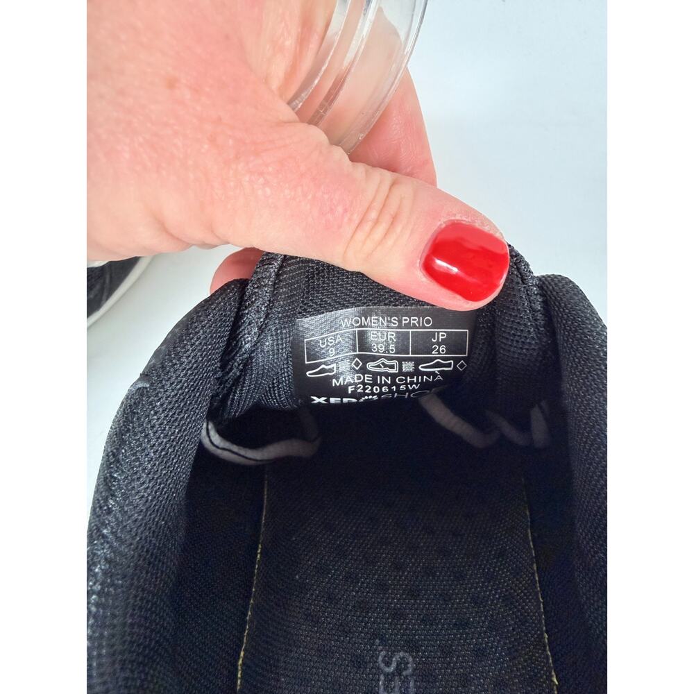 Xero Shoes Prio Sneakers Women's 9 Black White Lace Up Comfort Athletic Shoes - Picture 11 of 11